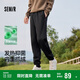 森馬（Semir）休閑褲男搖粒絨針織褲寬松束腳褲冬季長(cháng)褲情侶錐形褲101724127204