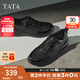 他她（TATA）2025秋商場同款舒適百搭休閑男鞋新款QGX01CM5 黑色 43