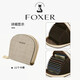 金狐貍（FOXER）牛皮女士錢(qián)包大容量短款卡包錢(qián)票夾手拿包零錢(qián)包輕奢女友生日禮物