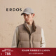 ERDOS 休閑風(fēng)鴨舌帽棒球帽戶外無染色質(zhì)感休閑男士帽子 無染羊絨色 55cm-57cm