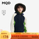 馬騎頓（MQD）男童外套2024秋季新款蓄暖搖粒絨連帽開(kāi)襟撞色兒童上衣潮