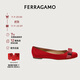 菲拉格慕（Ferragamo）女士Varina芭蕾舞平底鞋 0592125_1D _75 禮物送女友