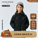Teenie Weenie Kids【小吐司輕羽絨】小熊童裝男女童保暖三防羽絨服 黑松露小吐司（黑色） 120