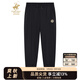 比華利保羅【透氣舒適】2025春季新款男士微彈運動(dòng)衛褲 黑色 33
