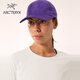 ARC'TERYX始祖鳥(niǎo) BIRD WORD CAP 男女同款 彎檐帽 AZALEA / ASTER/巖隙紫/山菀紫 L-XL