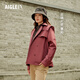AIGLE【李沁同款】25年秋季新品艾高GORE-TEX防風(fēng)防雨透汽女士風(fēng)衣 BK612蔓越莓色 36 (160/84A)