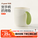 世喜敞口杯喝水喝奶 兒童漱口杯子寶寶刷牙杯 一杯三用