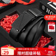 蔻一（Cnoles）男士皮帶時(shí)尚休閑商務(wù)磨砂自動(dòng)扣褲腰帶 生日實(shí)用禮物送男友老公  黑色