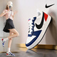 耐克（NIKE）女鞋子 25冬季新款透氣運動(dòng)鞋平底小白鞋低幫大童休閑鞋板鞋子女 【全新上市】COURT-黑曜石/曬圖退10 38