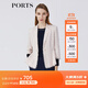PORTS寶姿春夏新品女裝長(cháng)袖中長(cháng)夾克LM8J039MFD097 鹽粉色混色 XS (2)
