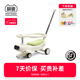 Montresor萌獸兒童扭扭車(chē)2025新款寶寶嬰兒周歲禮物玩具溜溜車(chē)大人可坐雙人 可推圍欄款-童真綠