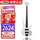 雅馬哈（YAMAHA）電貝司 四弦貝斯入門(mén)初學(xué)吉他進(jìn)階搖滾演出專(zhuān)用TRBX304 WHT白色