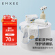 嫚熙（EMXEE）嬰兒口水巾棉新生手帕紗布洗臉巾寶寶毛巾洗澡擦臉小方巾6條裝