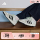 adidas ENTRAP美式校園風運動板鞋男女少年感復(fù)古籃球鞋阿迪達斯   白色/黑色/礬土棕   42