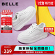 百麗簡(jiǎn)約厚底小白鞋25新款休閑增高板鞋B2597BM5 白色 37