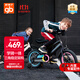 好孩子（gb）自行車(chē)兒童 4-6歲男女童山地車(chē) 黑色14寸 適合身高105-145cm