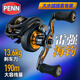 奔樂（PENN）FATHOM法斯姆水滴輪 全金屬雷強打黑大物輪遠投海水輪 FTH200LP  HS（8.0:1速比）右手