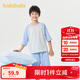 巴拉巴拉兒童睡衣套裝春夏薄款空調(diào)服男女童家居服小童中大童208224171206