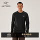 ARC'TERYX始祖鳥(niǎo) CAPTIVE ARC'WORD LS 透氣 男子 棉質(zhì)長(cháng)袖T恤 BLACK/黑色 L