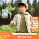 巴拉巴拉balaOne兒童羽絨服男童女童冬外套搖粒絨兩件套2025209425107207