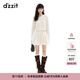 DZZIT地素半身裙2025冬季新款綿羊毛混紡氣球裙短裙子女3J4S2141N 深卡其色 顏色以實(shí)物為準(zhǔn) S