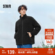 森馬夾克男冬季毛絨外套情侶搖粒絨內搭中性時(shí)尚立領(lǐng)上衣101724108205