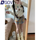 DGOV夏季多巴胺穿搭小個(gè)子夏季奶系套裝2026新款女裝夏季甜妹a字短裙 上衣+短裙 S (推薦80-100斤)