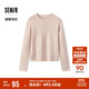 森馬（Semir）森柔毛衫|商場(chǎng)同款毛衣女圓領(lǐng)純色2024冬季絞花上衣101724107014