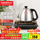 金灶（KAMJOVE）全自動(dòng)上水燒水壺恒溫熱水壺手柄上水全自動(dòng)燒水壺保溫電熱水壺燒水器全自動(dòng)一體 0.9L FM-7（黑色）