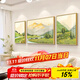 藝環(huán)宇客廳裝飾畫(huà)沙發(fā)背景墻掛畫(huà)輕奢高級感大氣高檔墻畫(huà)新款三聯(lián)墻壁畫(huà)