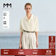麥檬MM麥檬商場(chǎng)同款真絲春夏裝實(shí)穿主義簡(jiǎn)約百搭米白襯衫5F4822171 米白 XS