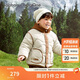 巴拉巴拉balaOne兒童羽絨服男童女童冬外套搖粒絨兩件套2025209425107207