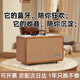 SENYLON藍(lán)牙音響木質(zhì)復(fù)古式音箱60W大功率高品質(zhì)無(wú)線家用室內(nèi)電腦桌面家居插卡U盤FM收音機(jī)TWS互聯(lián)長(zhǎng)續(xù)航 木紋棕【雙喇叭/60W/K歌/聽歌/FM收音機(jī)/12h續(xù)航】 標(biāo)配+16G U盤/木質(zhì)
