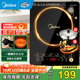 美的（Midea）電磁爐套裝家用大功率一鍵爆炒帶鍋電磁灶套裝火鍋電磁爐一體電炒鍋WK2102T配雙鍋