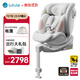 路途樂(lè )（lutule）兒童安全座椅0-7歲i-Size認證汽車(chē)椅360度途躍ultra-尊享櫻霧粉