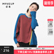 幻走（MOVEUP）2024秋季新款.FUN系列不規則分割撞色設計師短款T恤女 鈷藍 M