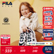 FILA斐樂(lè )兒童童鞋運動(dòng)鞋子2025年冬季新款男女童中大童籃球鞋豌豆鞋 黑/微妙粉-BB 36