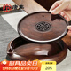 唐豐壺承重竹圓形茶盤(pán)家用禪意干泡茶臺中國風(fēng)鏤空蓄水盤(pán)放置茶壺壺墊 珠圓盛水壺承