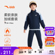 安踏兒童裝男童寶寶加絨套裝女童2025冬保暖小童兩件套潮A72549709