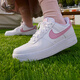 耐克空軍一號女子輕便膠底運動(dòng)鞋冬季NIKE AIR FORCE 1 DC9486 111白/元素粉 38