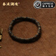 秦庭瀾境 QINTINLANJIN奇楠沉香藥片手串天然高油脂老黑料男女高端飾品實(shí)用禮物送親友 沉香木手串-珠徑6mm 6mm