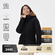KOLON SPORT/可隆防水羽絨服 女子戶(hù)外GTX防風(fēng)透濕SNOWBALL高蓬中量鵝絨夾克 LKDJ4WT632-BK 黑色 M 165/88A