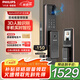 飛利浦（PHILIPS）智能門鎖3D人臉識別指紋鎖家用防盜門密碼鎖智能貓眼大屏Alpha301 Alpha301FVP-紅古銅【人臉大屏】