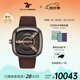 SEVENFRIDAY七個(gè)星期五手表M系列自動(dòng)機(jī)械腕表瑞士時(shí)尚大表盤男表禮物 M2/02 皮帶款