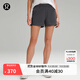 lululemon丨Luxtreme? 女士松緊腰修身款中腰短褲 LW7CP8S 石墨灰 S /6