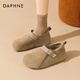 達芙妮勃肯鞋女2026新款爆春季厚底增高全包單鞋一腳蹬豆豆孕婦女鞋子