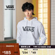 VANS范斯官方 男女情侶連帽衛(wèi)衣春季經(jīng)典LOGO 白色 M 