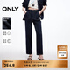 ONLY2025秋季新款復古風(fēng)高腰九分褲闊腿褲牛仔褲女|125149029 J37 1000洗水藍牛仔 S S標準褲長(cháng)