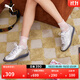 彪馬（PUMA）【德訓(xùn)鞋】千禧風(fēng)T頭鞋女2025新款休閑鞋PALERMO 400450 銀色-黑色-01 38
