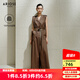 艾諾絲雅詩(shī)【商場(chǎng)同款】2025夏季新品美拉德長(cháng)絨棉連體褲氣質(zhì)闊腿褲40539155 咖色 S